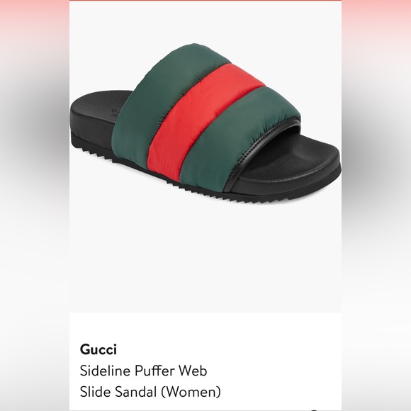 ❤️ Gucci Sideline Puffer Slide Sandal ❤️ - Picture 2 of 7